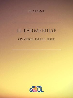 cover image of Il Parmenide